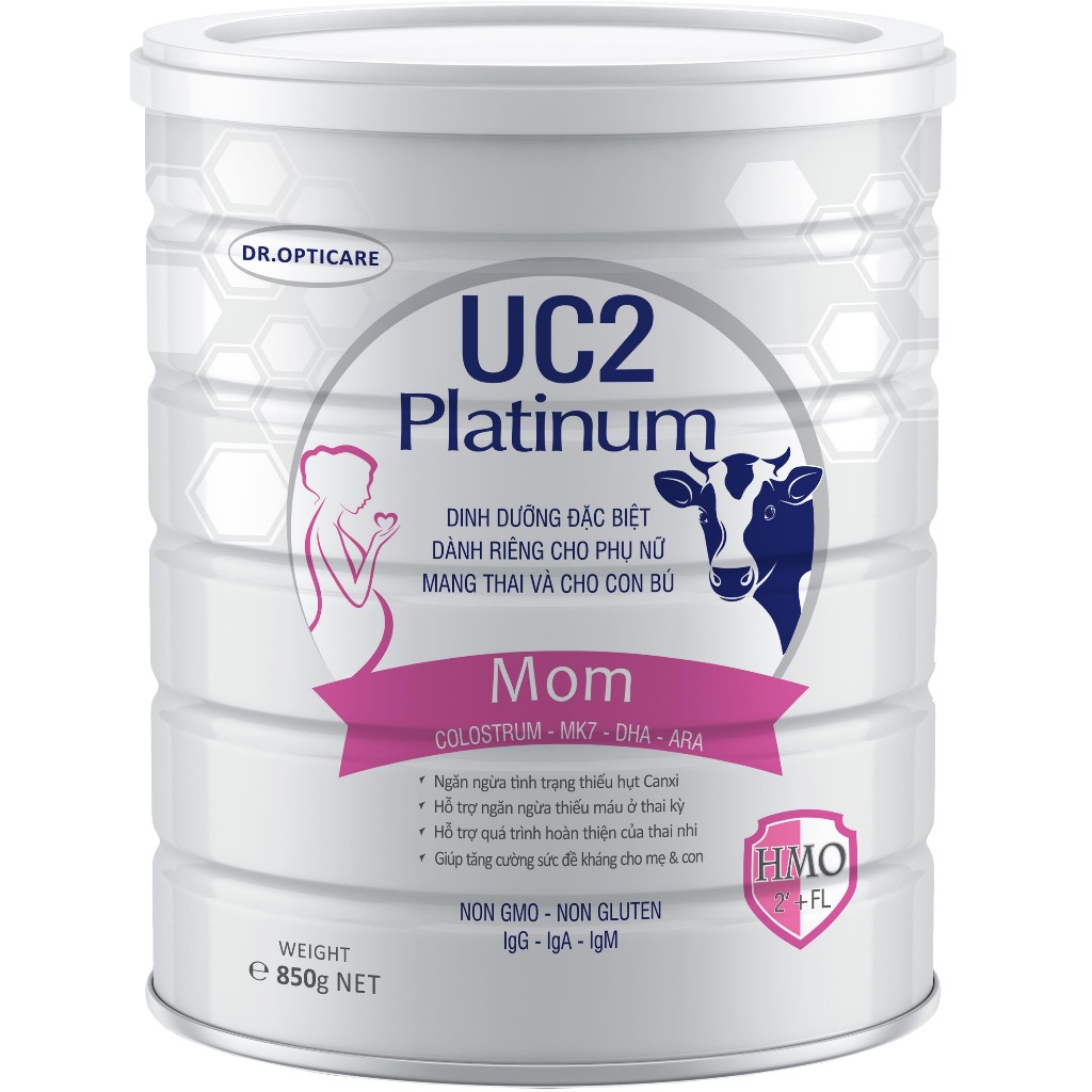 Sữa bột UC2 Platinum Mom 800g