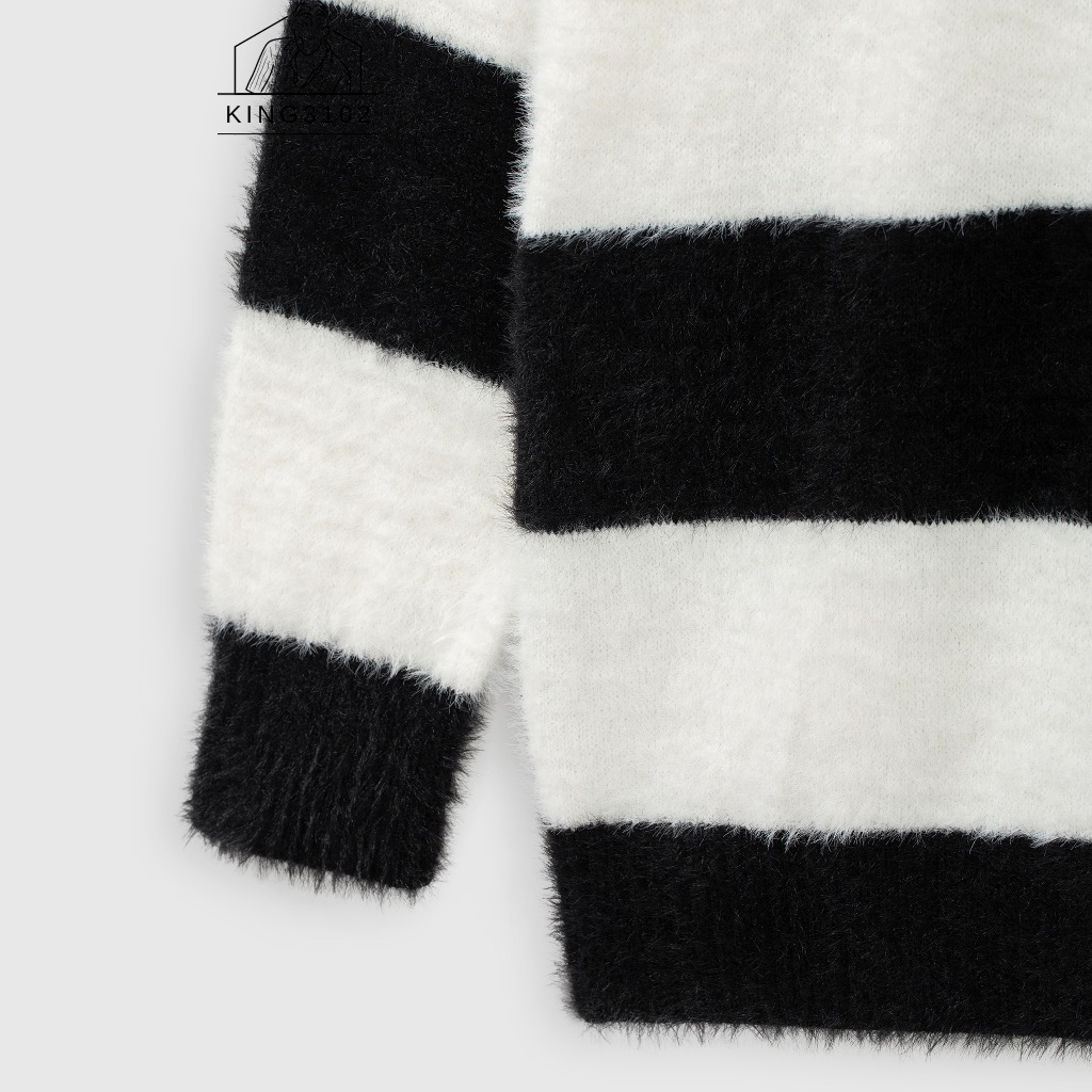 Áo Sweater Nam, Áo Len Cho Nam Dài Tay Cổ Tròn Đen Trơn Chất Liệu Cao Cấp Phong Cách Thời Trang - Áo Len Lông