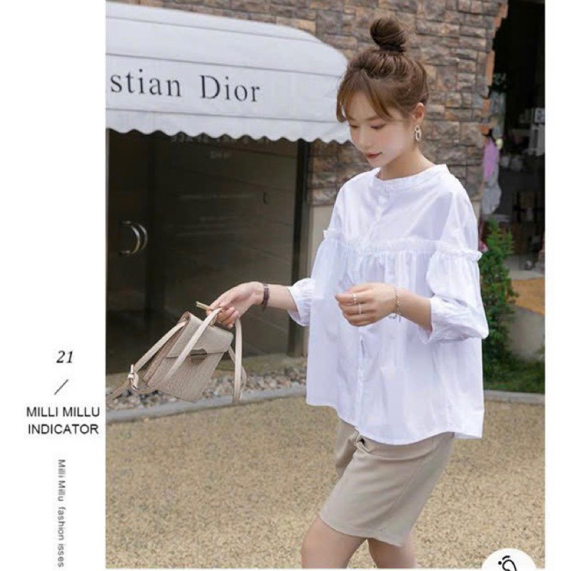 ÁO BẦU TAY DÀI  3 MẦU ĐEN - XANH - TRẮNG