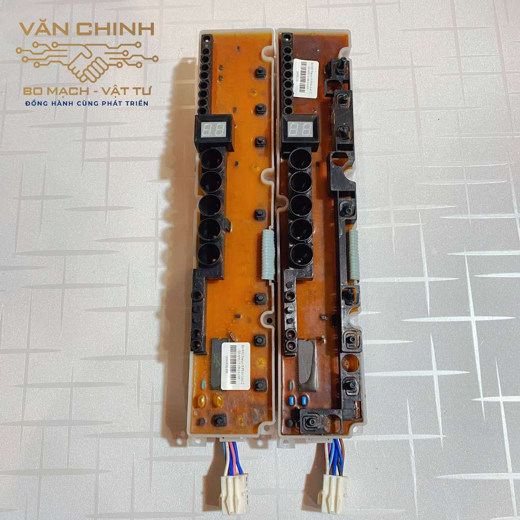 Bo Mạch Máy Giặt Sanyo 8 Phím 1 Zắc F780T, U780HT, U850VT... Nhiều Model ( Phím Cao / Phím Thấp)