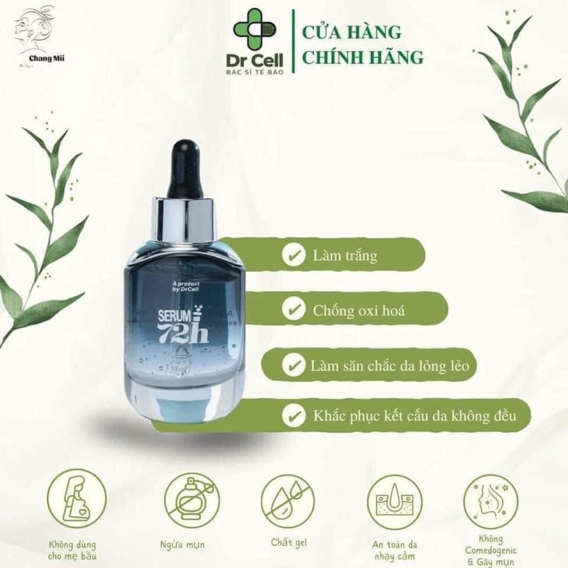 Serum trắng da 72h Dr cell