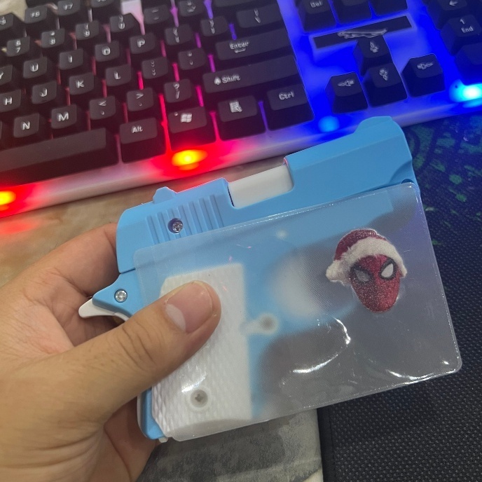 Đồ chơi súng cà rốt 3D vô tri, giảm stress căng thẳng