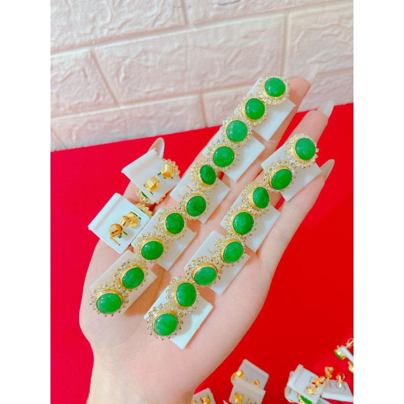 Hoa tai nữ lớn tuổi vàng 6k