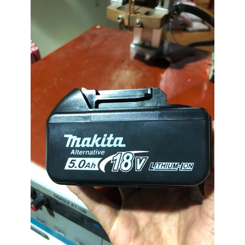 pin makita 18v 5ah giả zin cell samsung 25r