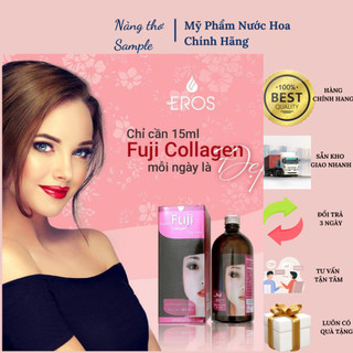 Nước uống đẹp da liquid fuji collagen eq+++ nhật bổ sung collagen - làm chậm lão hoá săn chắc cấp ẩm chống nhăn nàng tho
