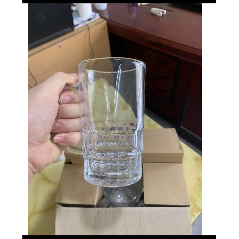 Bộ 6 chiếc cốc bia thuỷ tinh