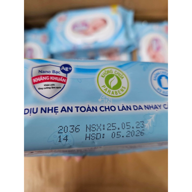 Combo 10 gói khăn ướt bobby không mùi 80tờ/1 gói