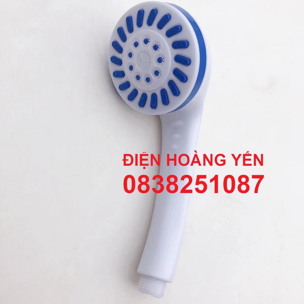 Tay sen tắm nhựa trắng gắn vừa tất cả các dây sen ( không gồm dây và đế cài)