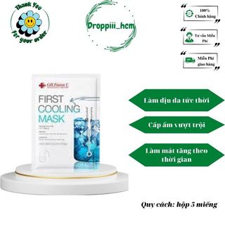Mặt nạ dịu da khẩn cấp cell fusion c – first cooling mask 27g x 5 miếng