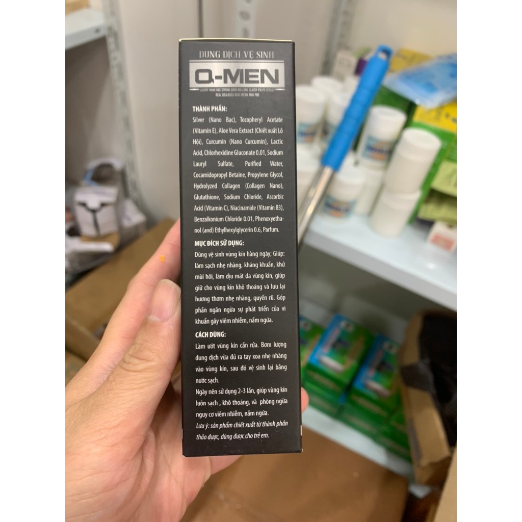 Dung dịch vệ sinh nam giới Q-MEN 150ml