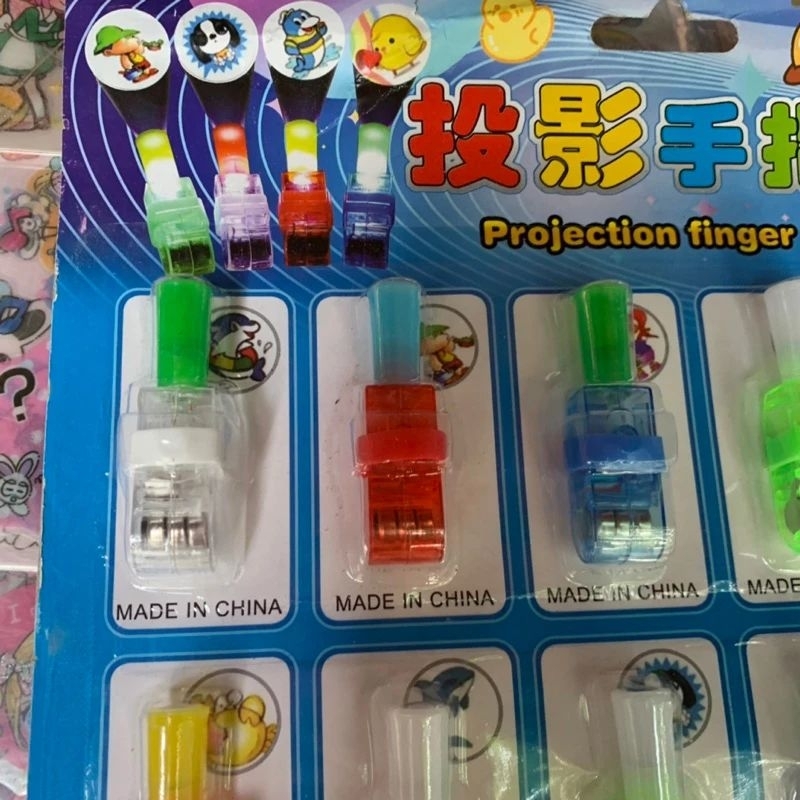 Sỉ Vỉ Đồ Chơi 30 đèn chiếu đeo vào ngón tay, đồ chơi mới cho bé