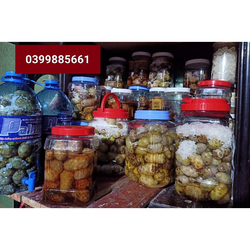 Gồm Có 5kg Trái Nhàu Già Chín Tự Nhiên và 1kg Đường Phèn