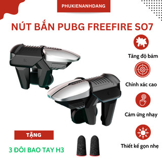 Nút Bắn Pubg FF Chơi Game Điện Thoại 6 Ngón, Tay Cầm Chơi Game S07 - Phụ Kiện Chơi Game Anh Đăng