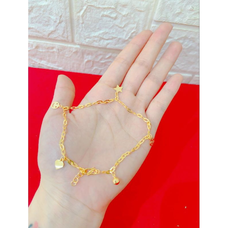 Lắc chân vàng 6k