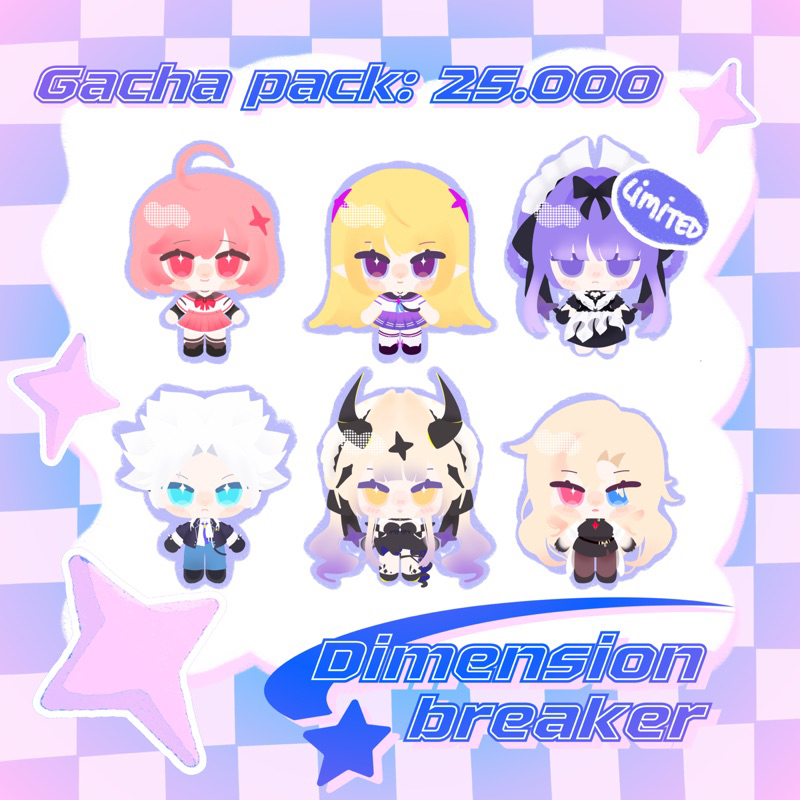 Pack móc khoá ngẫu nhiên Liên Quân Thứ Nguyên Vệ Thần.