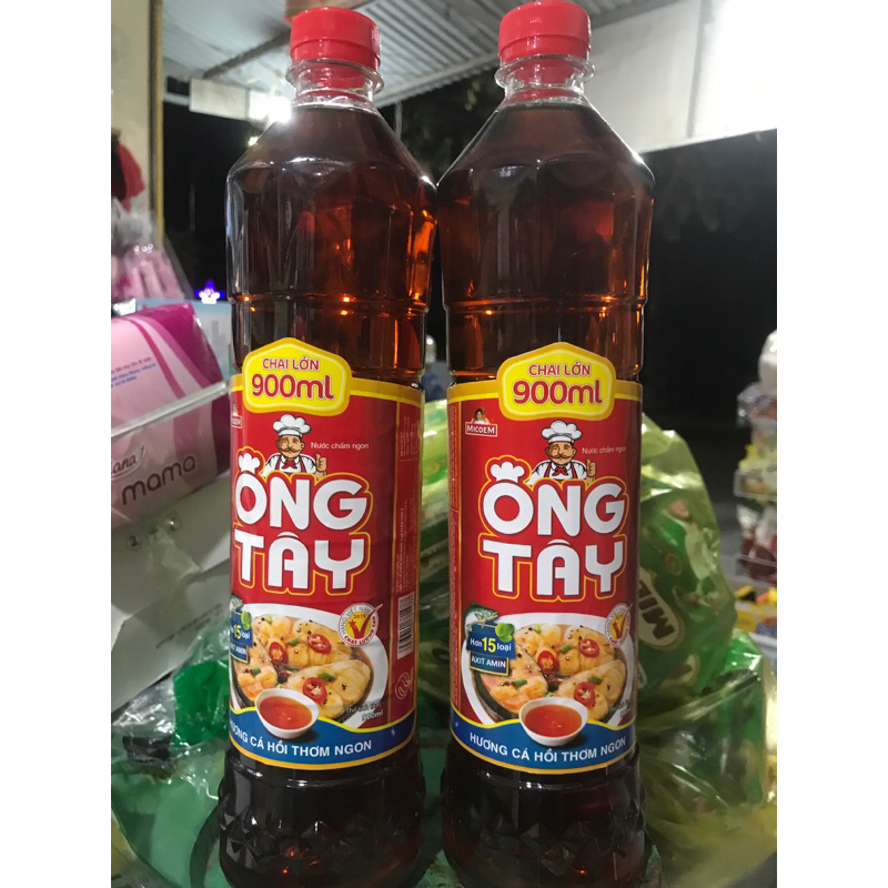 2 chai nước mắm ông tây 900ml