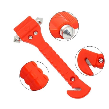 BÚA ĐẬP CỬA KÍNH Ô TÔ - BÚA PHÁ KÍNH THOÁT HIỂM LÚC NGUY CẤP - BÚA ĐA NĂNG