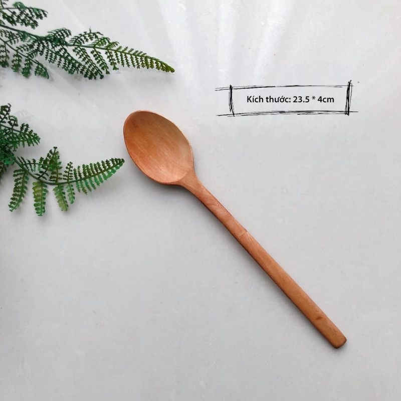 Thìa Muỗng Bằng Gỗ Cán Dài ,Thìa Cafe Ăn Cơm,Khuấy Sinh Tố,Trà Kombucha, Nấm sữa Kefir, Nấm Nước Kefir,Múc Mật Ong