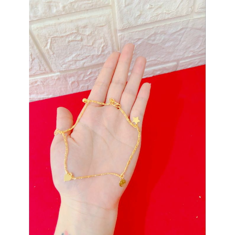 Lắc chân vàng 6k