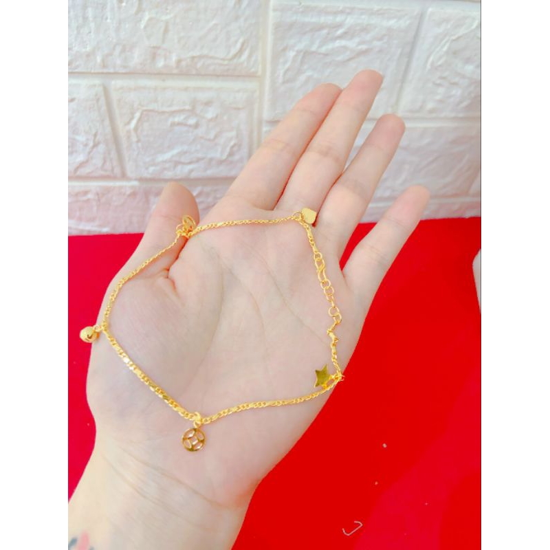 Lắc chân vàng 6k