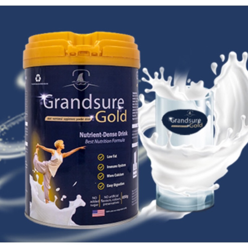 Sữa non Grandsure Gold 850g dành riêng cho người xương khớp