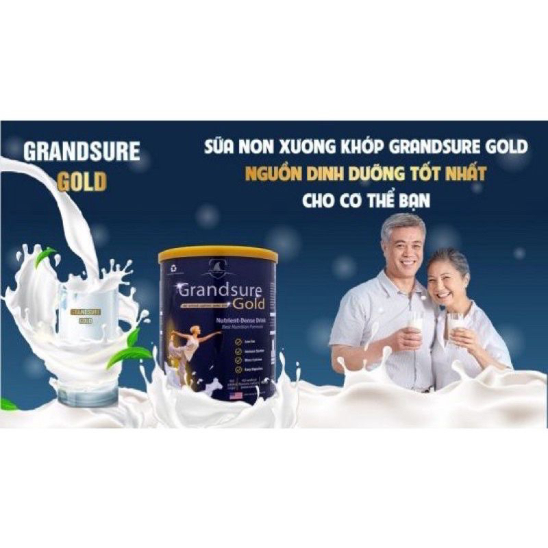 Sữa non Grandsure Gold 850g dành riêng cho người xương khớp