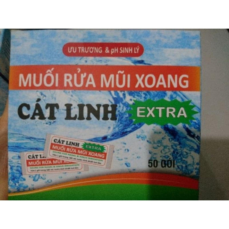 Muối rửa vệ sinh mũi Cát Linh extra