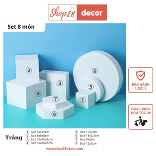 Set khối hình nhiều màu trang trí chụp ảnh, phụ kiện chụp ảnh, chụp ảnh tết