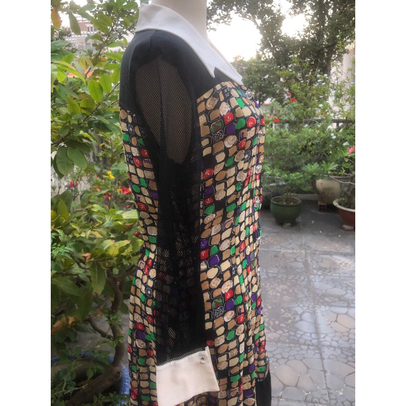 Đầm midi dáng xoè vintage 2hand