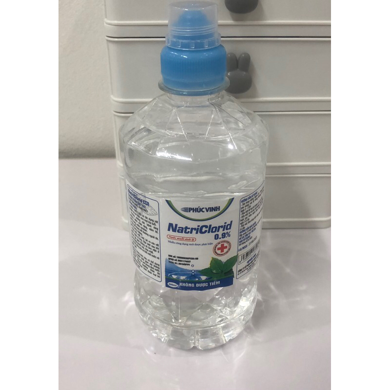 Nước muối sinh lý vệ sinh họng, miệng, rửa vết thương ,rửa mặt,…
