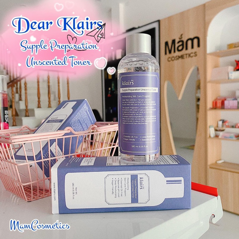 TONER QUỐC DÂN DEAR KLAIRS 180ml