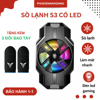 Sò Lạnh Quạt Tản Nhiệt Điện Thoại S3 Chơi Game Giá Rẻ