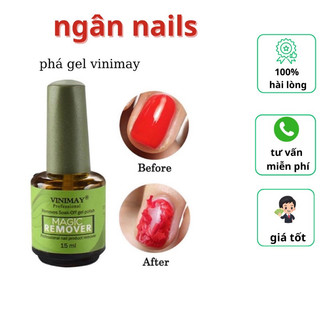 Phá gel vinimay chính hãng-MAGIC REMOVER ( chai 15ml )