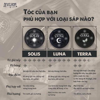 [ CHÍNH HÃNG ] Sáp vuốt tóc Develhope Terra