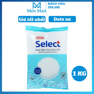 Muối biển tinh chế iot Coop Select 1kg