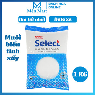 Muối biển tinh sấy Iốt Coop Select 1kg