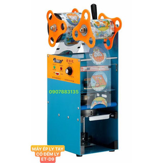 Máy ép ly dập tay có đếm ly et-d9 ly 500ml & 700ml