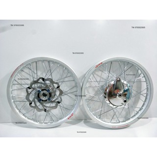 CẶP BÁNH CĂM SIRIUS .EXCITER 2010 NIỀN NHÔM RCB 1.1 CĂM ĐÙM MẠ CROM LOẠI 1 KÈM ĐĨA X1R VÀ ỐC VỚI MÁ PHANH