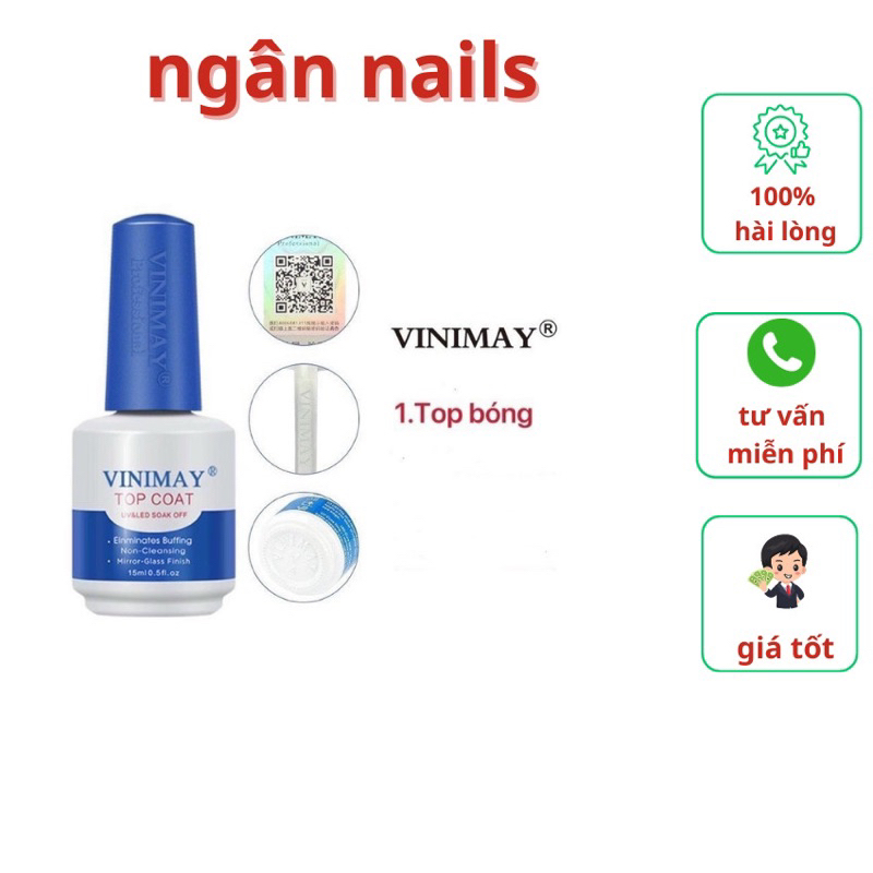 Top bóng chính hãng vinimay 15 ml