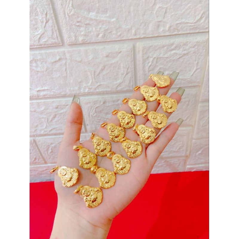 Mặt phật di lạc vàng 6k