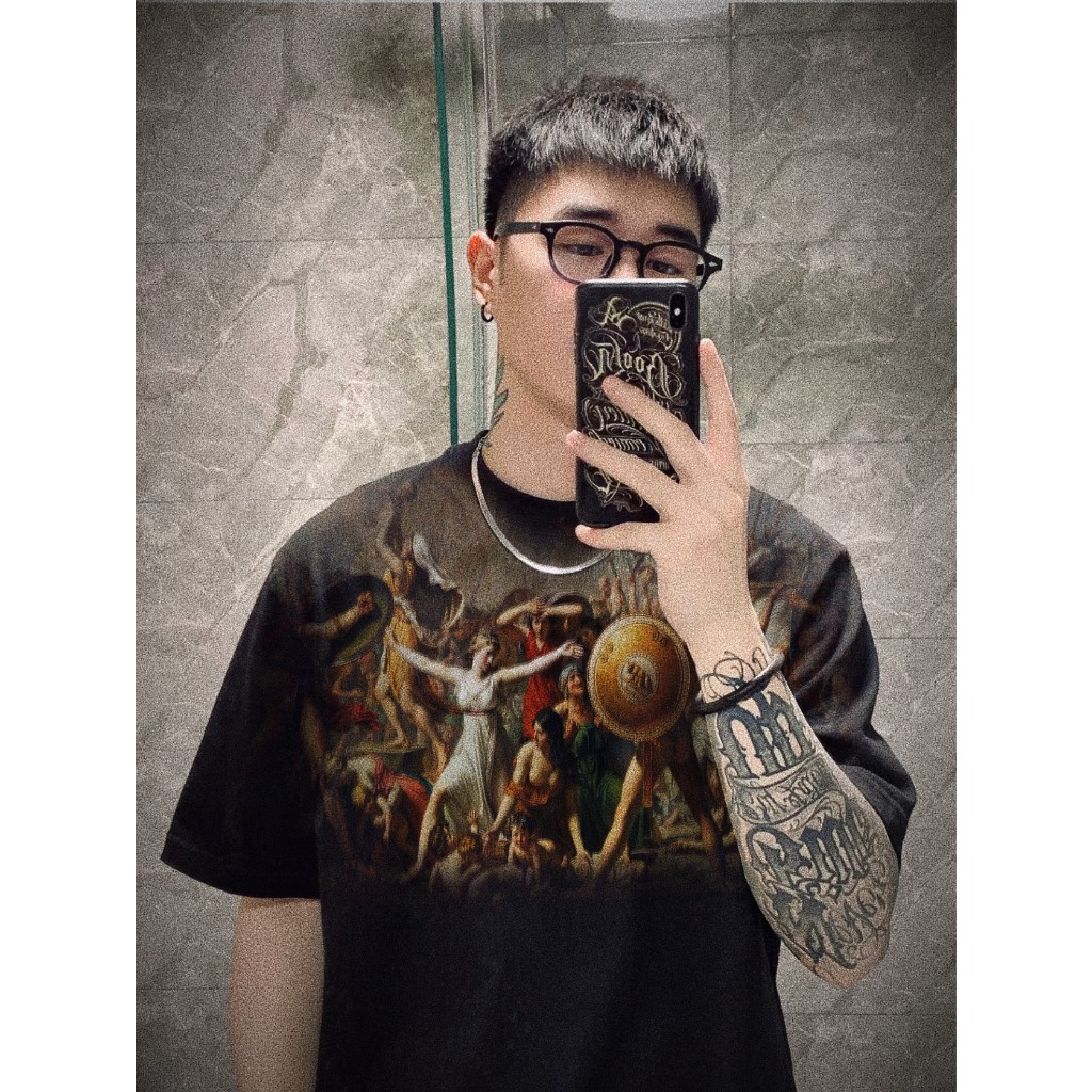 Áo Phông Tay Lỡ MB Drank - Áo Phông Unisex - Áo Thun nam nữ form rộng oversize cao cấp by MOSBY OFFICIAL