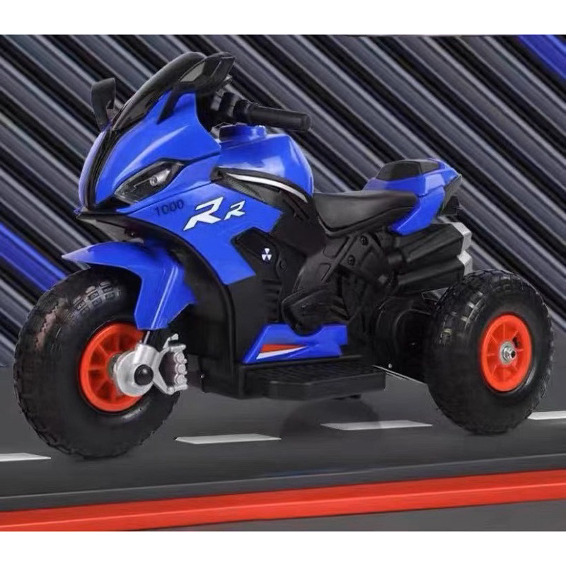 Xe Mô tô điện RR1000 Fullsize cho bé, chức năng đèn nhạc, tiến lùi đầy đủ
