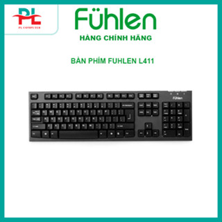 BÀN PHÍM FUHLEN L411 (USB/ĐEN) - Hàng Chính Hãng