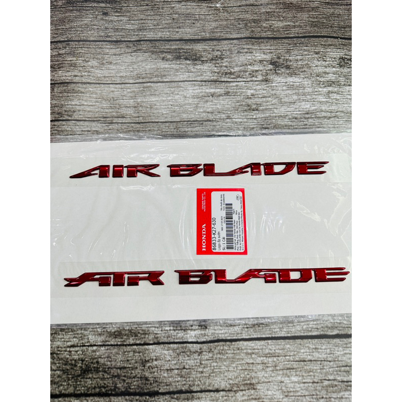 Tem AirBlade 2013-2019 Hàng  Zin Hãng/Giá 1 bên