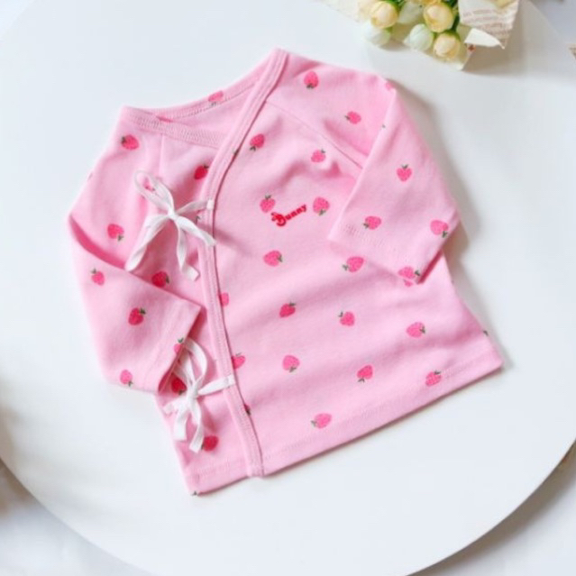 Áo sơ sinh cột dây cao cấp chất cotton đẹp cho bé - Hiệu Bunnybaby