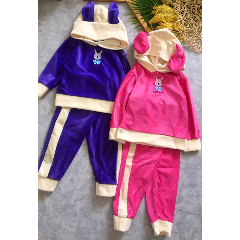 BỘ NHUNG NƠ ĐÁNG YÊU CHO BÉ GÁI