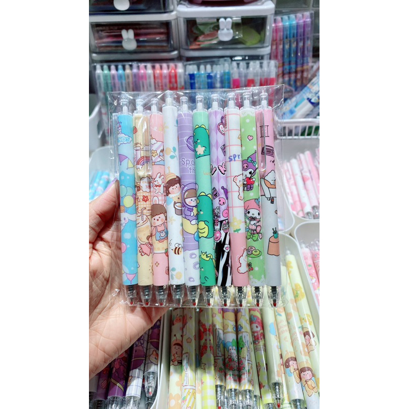 SET 20 BÚT BI HOẠ TIẾT XINH CUTE