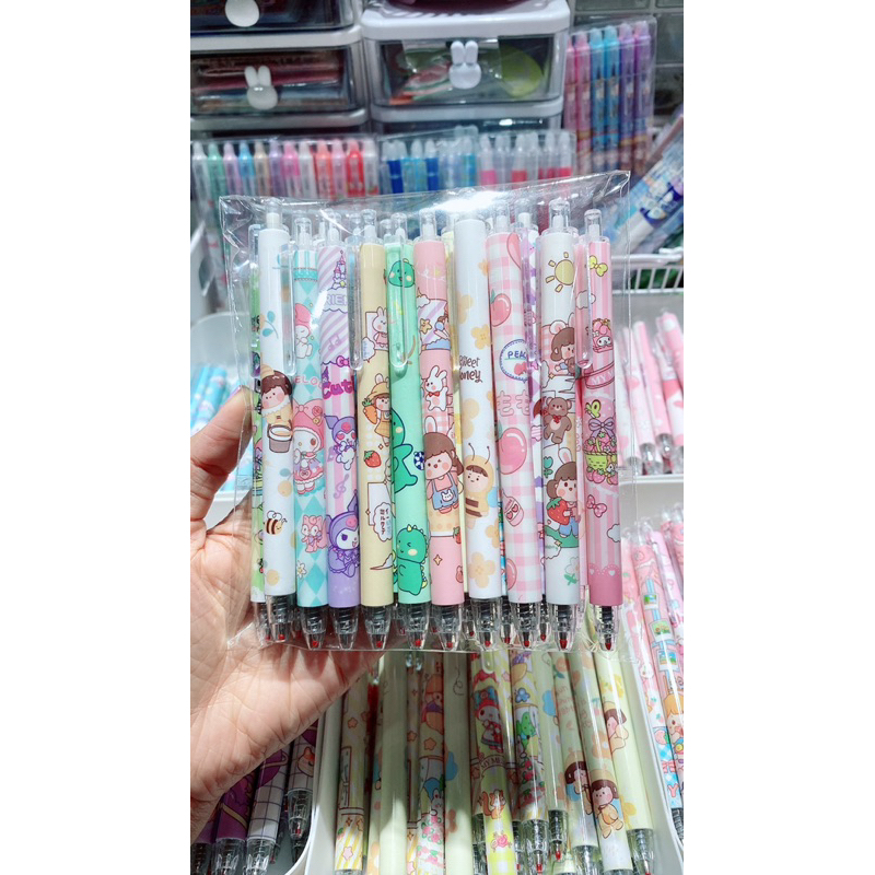 SET 20 BÚT BI HOẠ TIẾT XINH CUTE