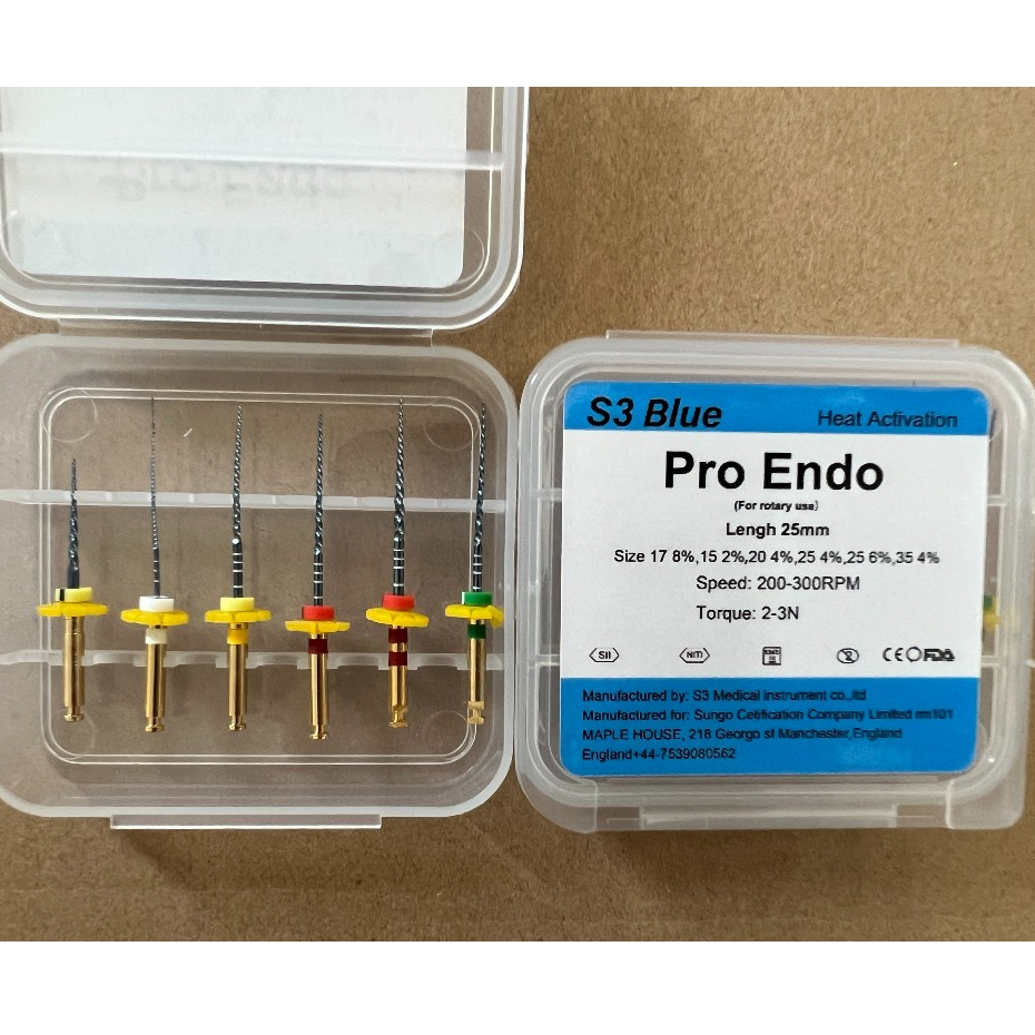 File máy nội nha - File máy dẻo kháng gãy