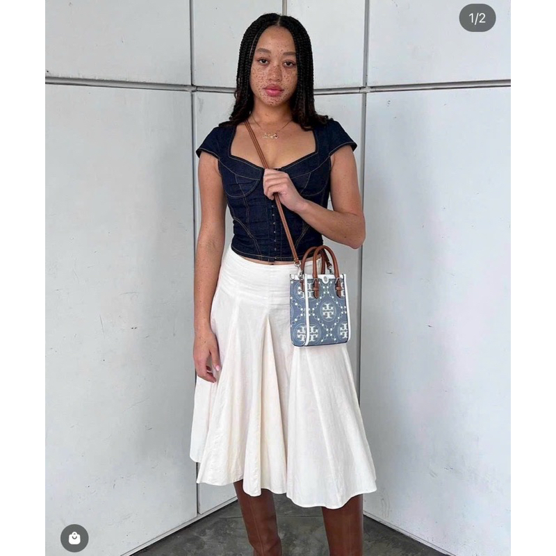 Túi tote nữ monogram